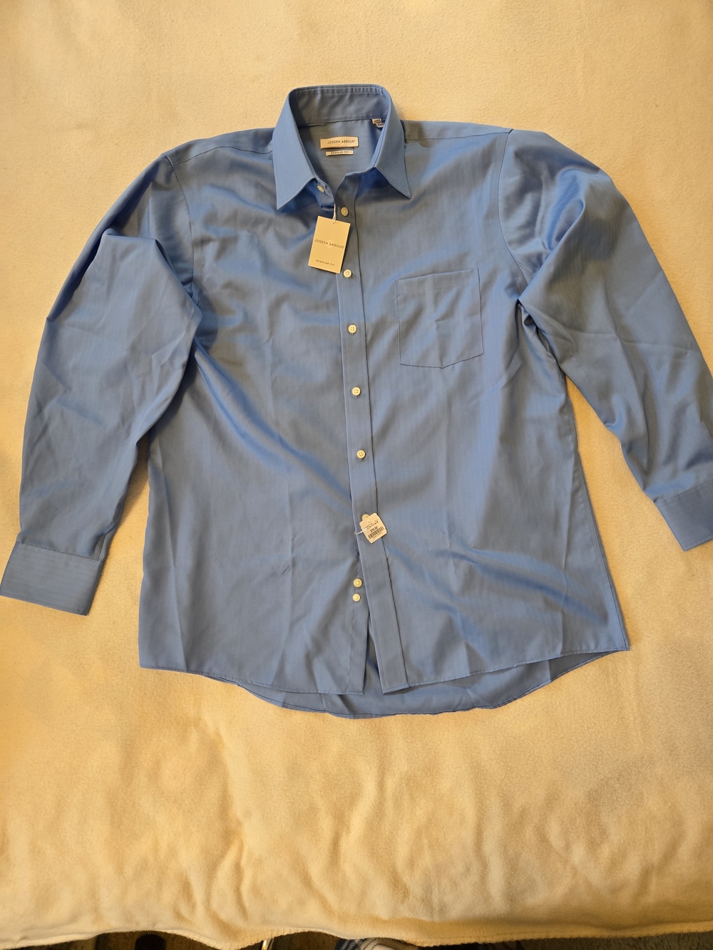 NWT Joseph Abboud Light Blue Men's Dress Shirt